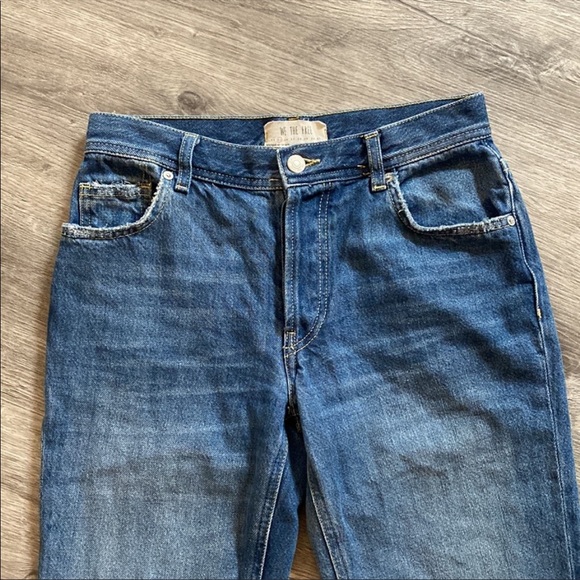 Free People We the Free Maggie Mid-Rise Straight-Leg Jean Size 25 - Picture 4 of 10